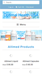 Mobile Screenshot of optimalhealthusa.com